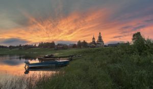 Кимжа - одна из самых красивых деревень России.